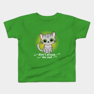 Don't Stress Me out Funny cat Kids T-Shirt